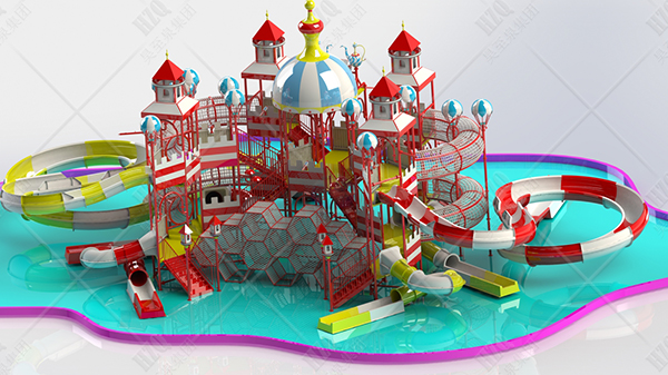 原創(chuàng)英倫水屋(8)-兒童水屋系列-昊至泉水上樂(lè)園設(shè)備研發(fā)